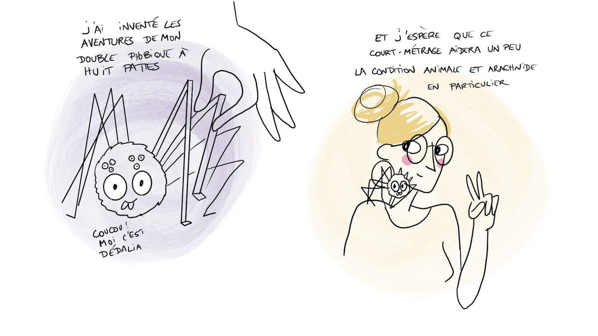 J’ai vaincu ma peur des araignées en réalisant un film