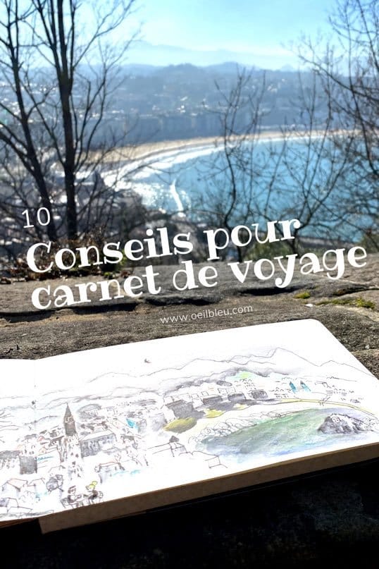Comment faire un carnet de voyage