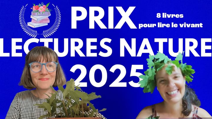 🌿  Prix Lecture Nature 2025 :